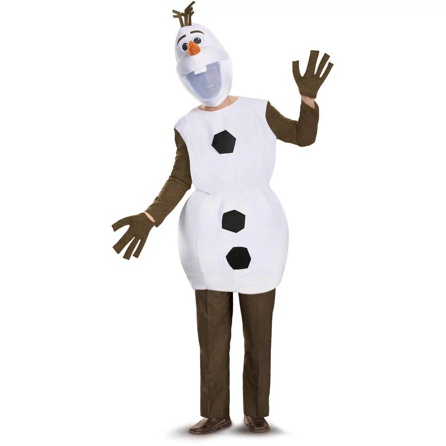 Frozen Deluxe Olaf Men's Adult Halloween Costume | Walmart (US)
