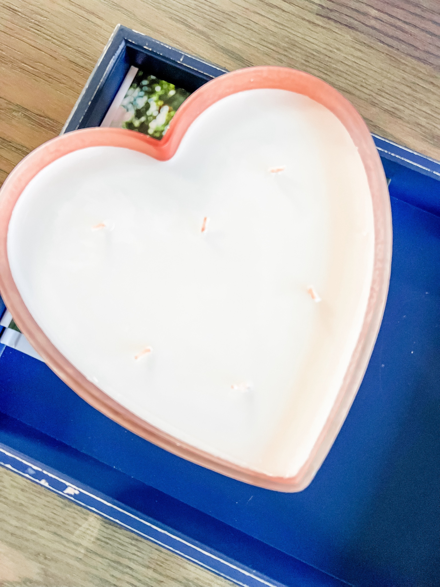 This heart candle smells SO good! It smells like peony and I love the size of the large sized candle. 
Valentine’s Day. Home decor. Seasonal decor. V day. Valentine’s Day decor. Heart decor. Heart candle. 

#LTKhome #LTKSeasonal