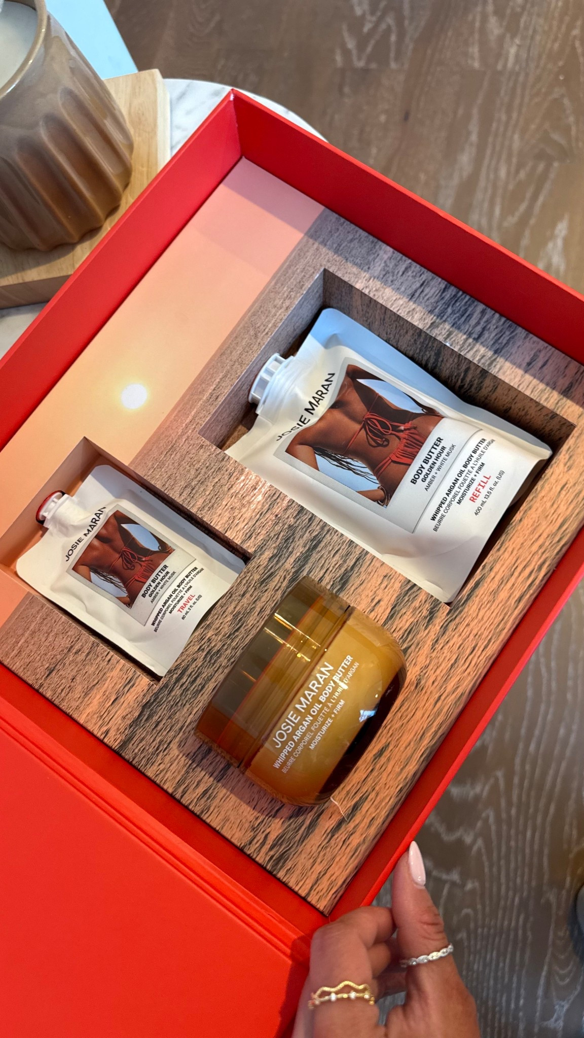 Love love love this body butter for a glowy chest, shoulders, legs and arms! It’s always my finishing step before leaving with a little dibs status stick on top!! 

Sephora glowy dewy chest shimmer hydrating oil bronze going out summer vacation spring break vanilla tangerine golden hour new trending Josie maran beauty tips favs March

#LTKSeasonal #LTKStyleTip #LTKBeauty