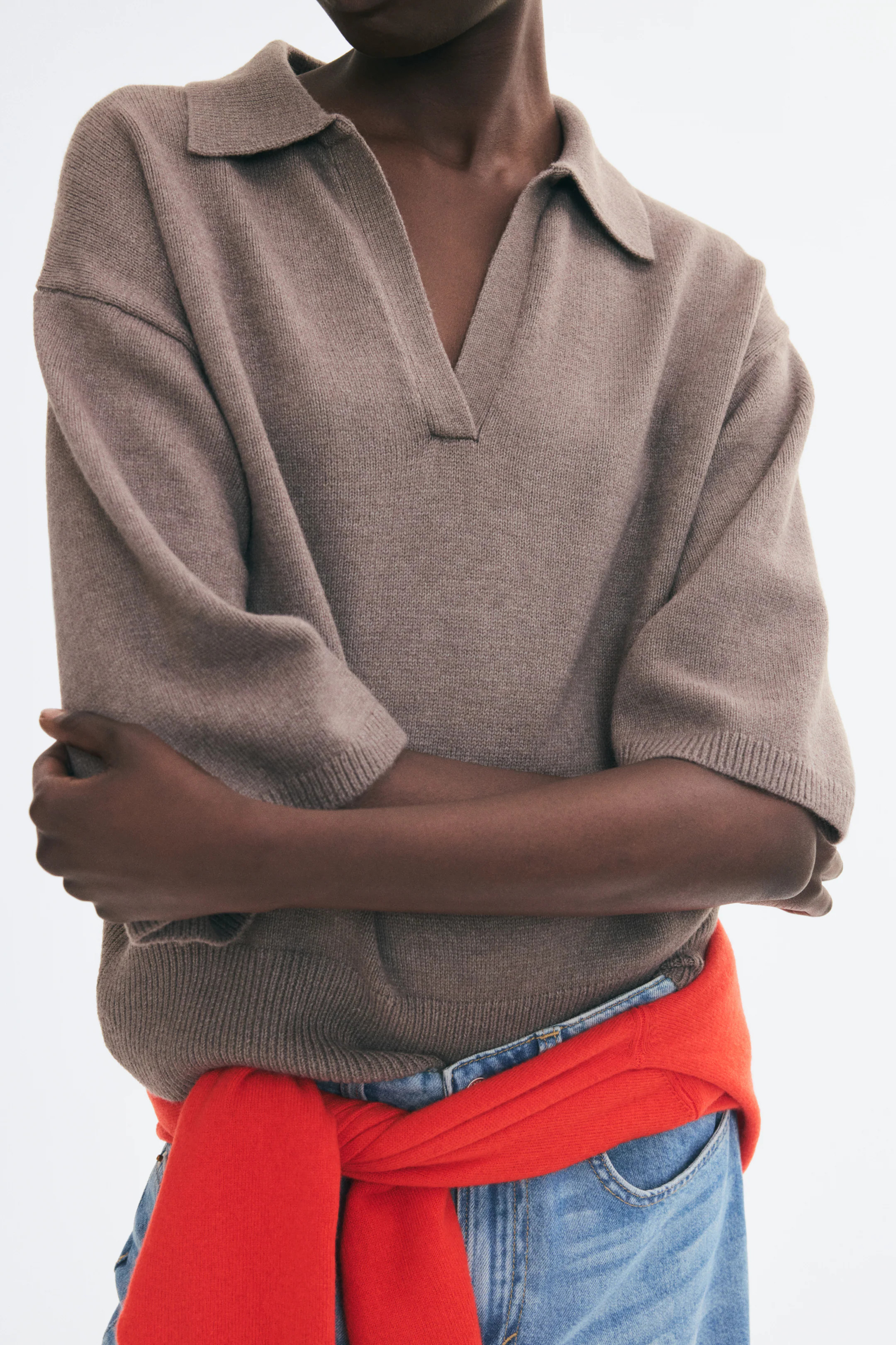 Fine-Knit Polo Shirt | H&M (US + CA)