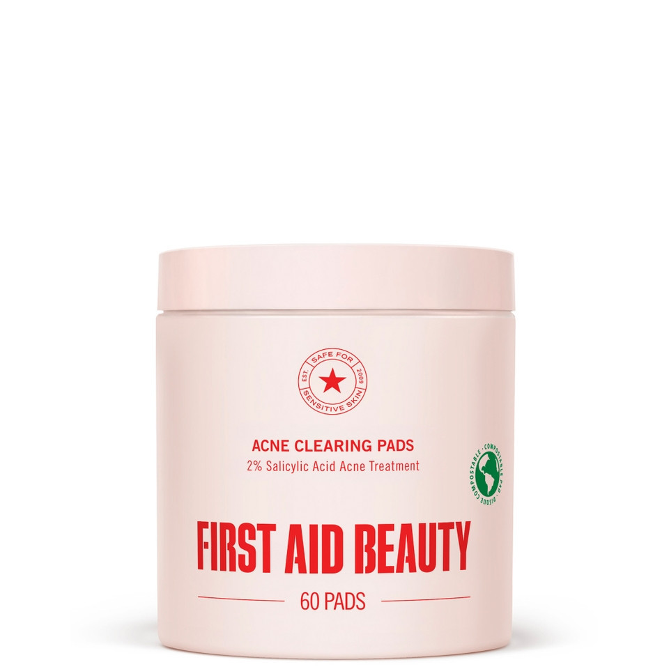 First Aid Beauty Clearing Daily Acne Pads 2% SA Acne Treatment | Dermstore