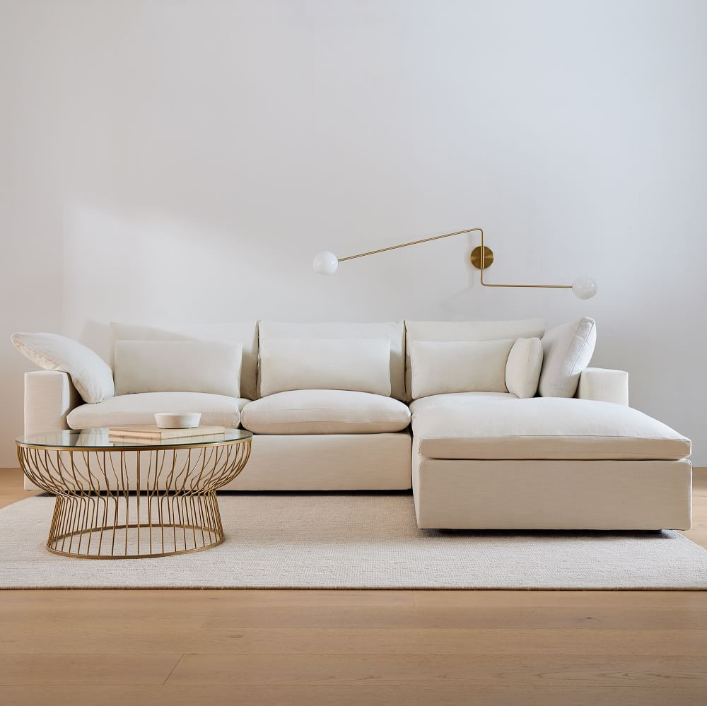 Harmony Modular 3-Piece Chaise Sectional | West Elm (US)