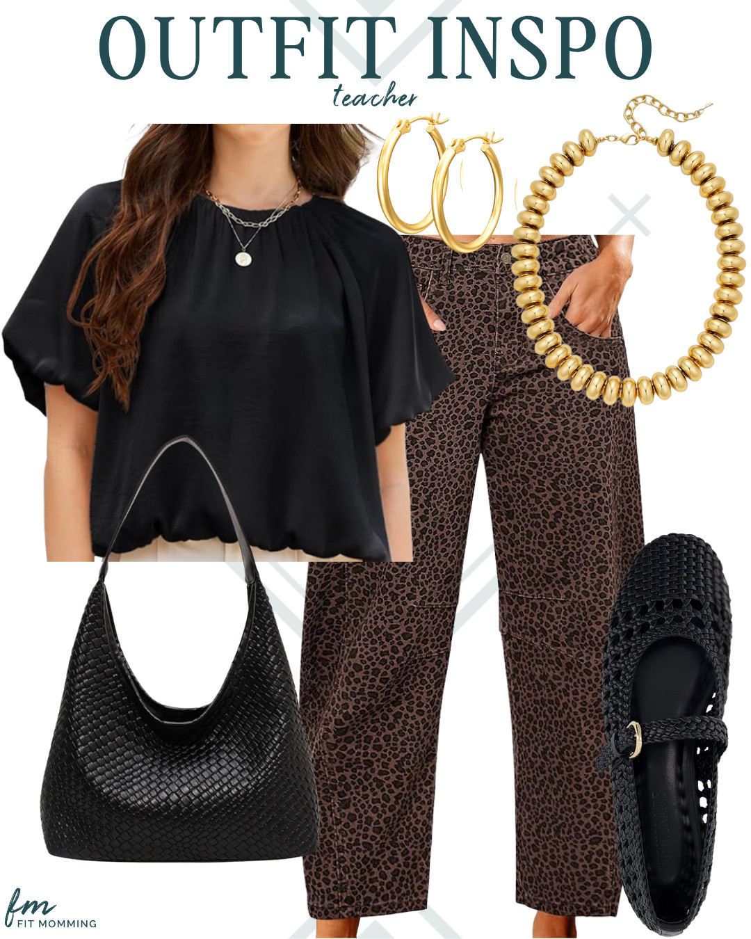 Classroom ready with this cute teacher fit! 

 