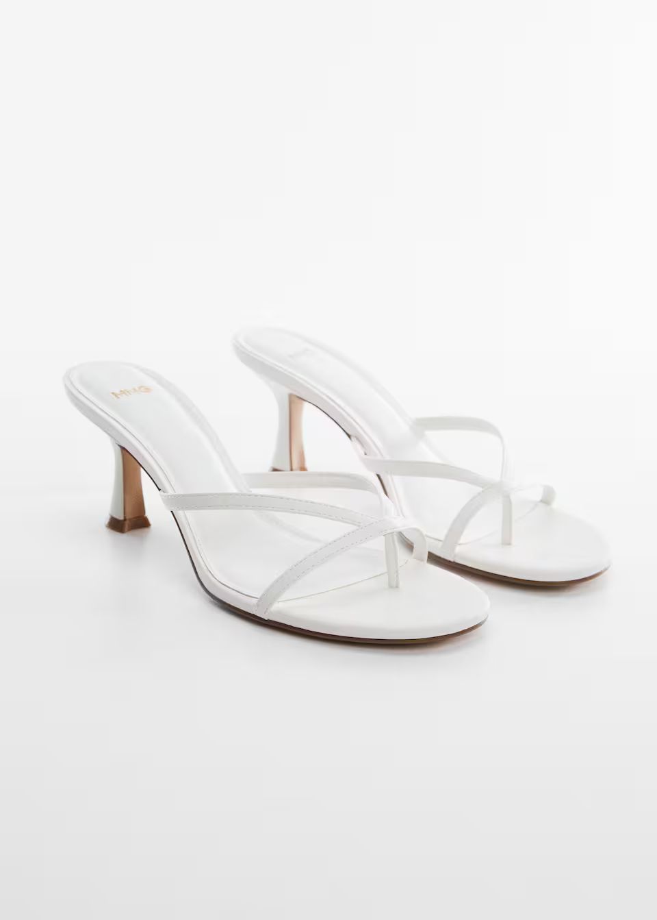 Heel strips sandals | MANGO (US)