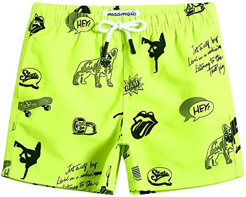 maamgic Boys Swim Trunks Toddler Swim Shorts Little Boys Bathing Suit Swimsuit Toddler Boy Swimwe... | Amazon (US)