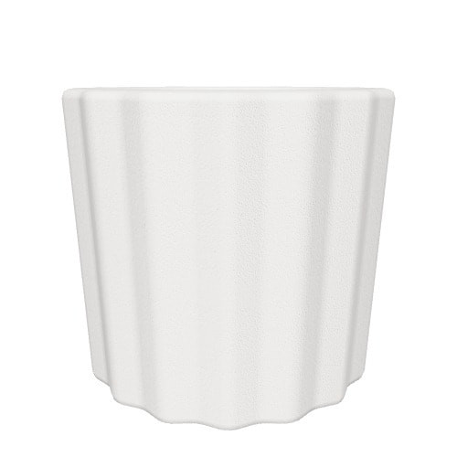 Origin 21 Round 11.2-Inches W Medium White Ceramic Contemporary/Modern Indoor/Outdoor Planter wit... | Lowe's