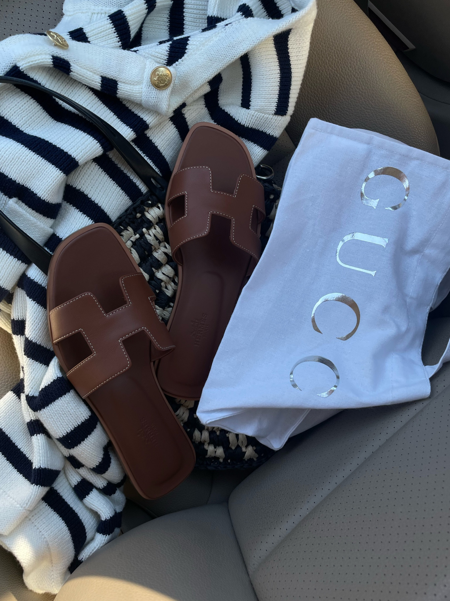 Linking some dupes of my Hermes Oran sandals that look almost identical and under $60! 
Also linking this striped jacket that has become my ultimate wardrobe staple piece 🐚 


#LTKFindsUnder50 #LTKShoeCrush #LTKFindsUnder100