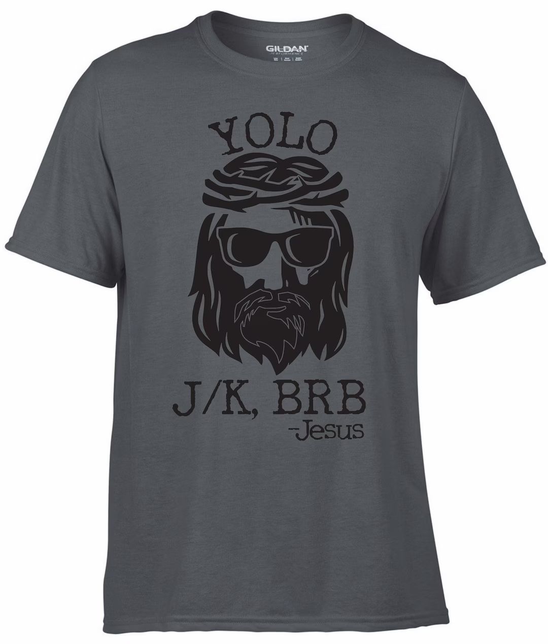 Jesus Yolo Jk BRB Texting Shirt - Etsy | Etsy (US)
