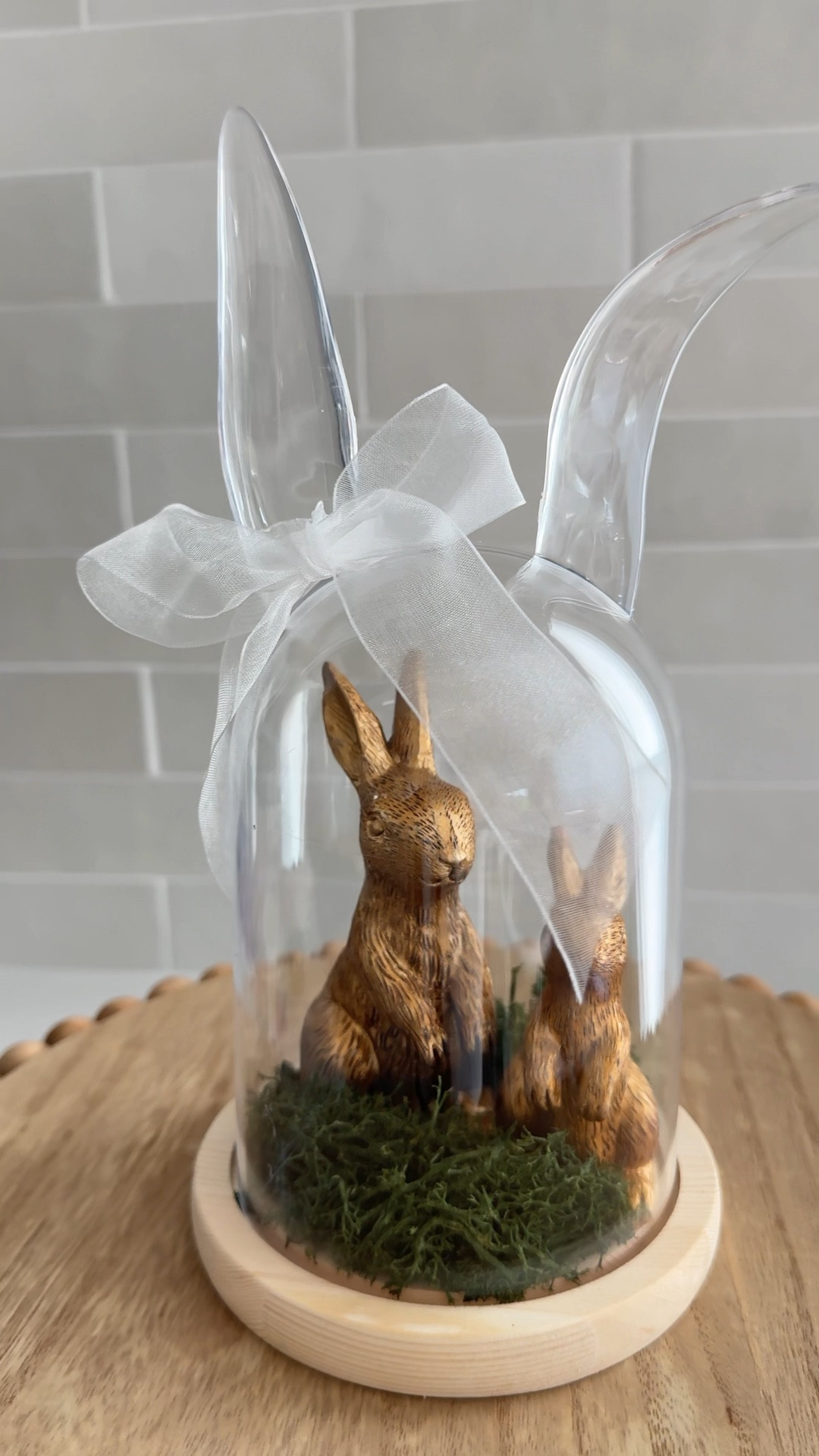 Easter Clear Glass Bunny … curated on LTK
