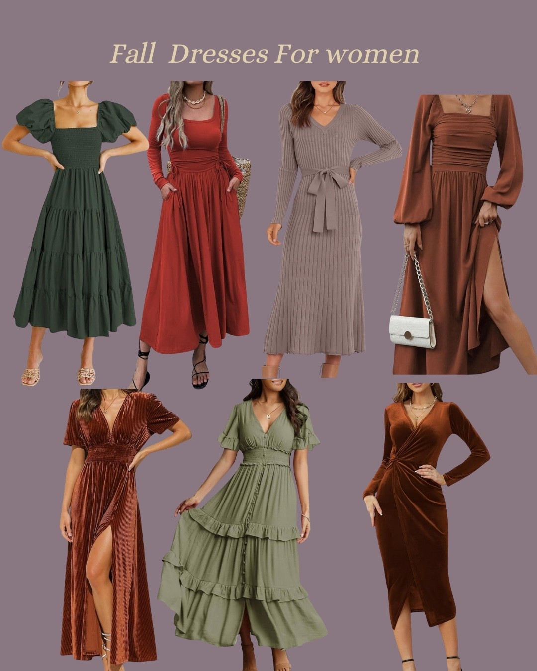 Fall dresses for women for family photos & wedding attendees from Amazon

#LTKSeasonal #LTKStyleTip #LTKWedding