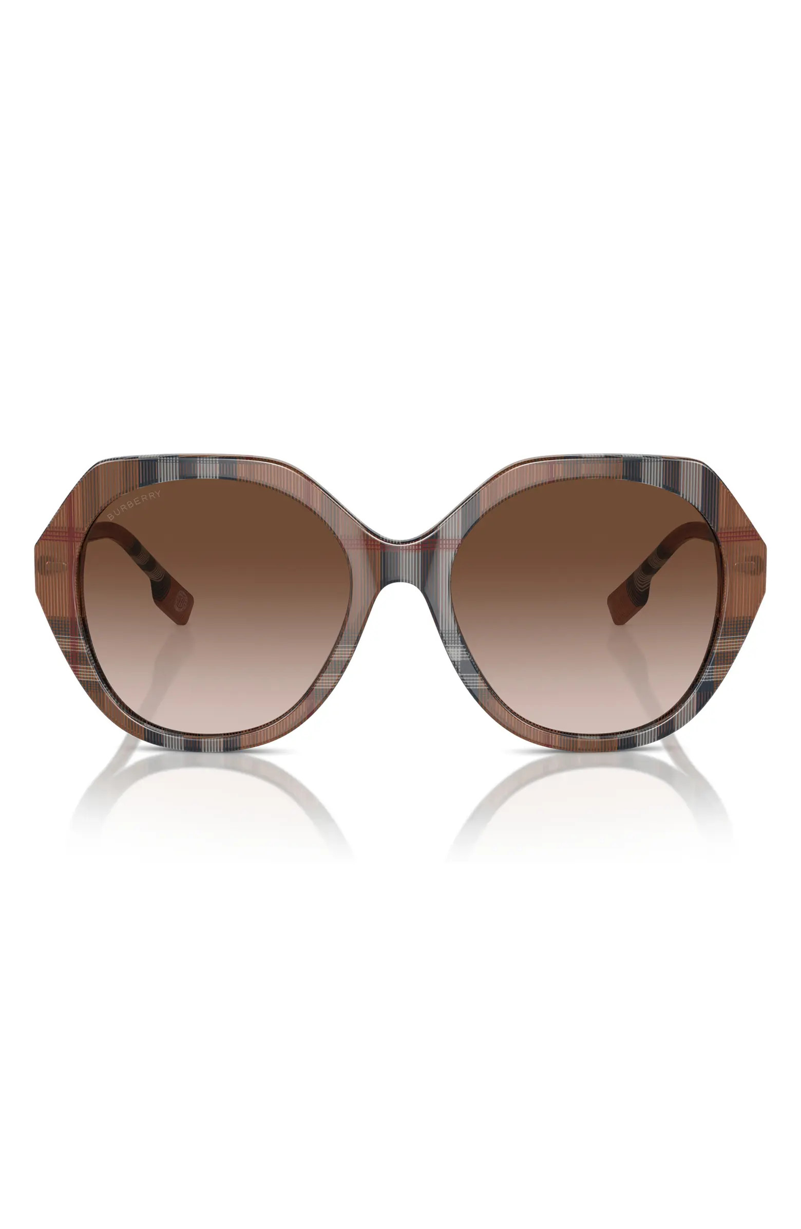 Burberry 55mm Round Sunglasses | Nordstrom | Nordstrom