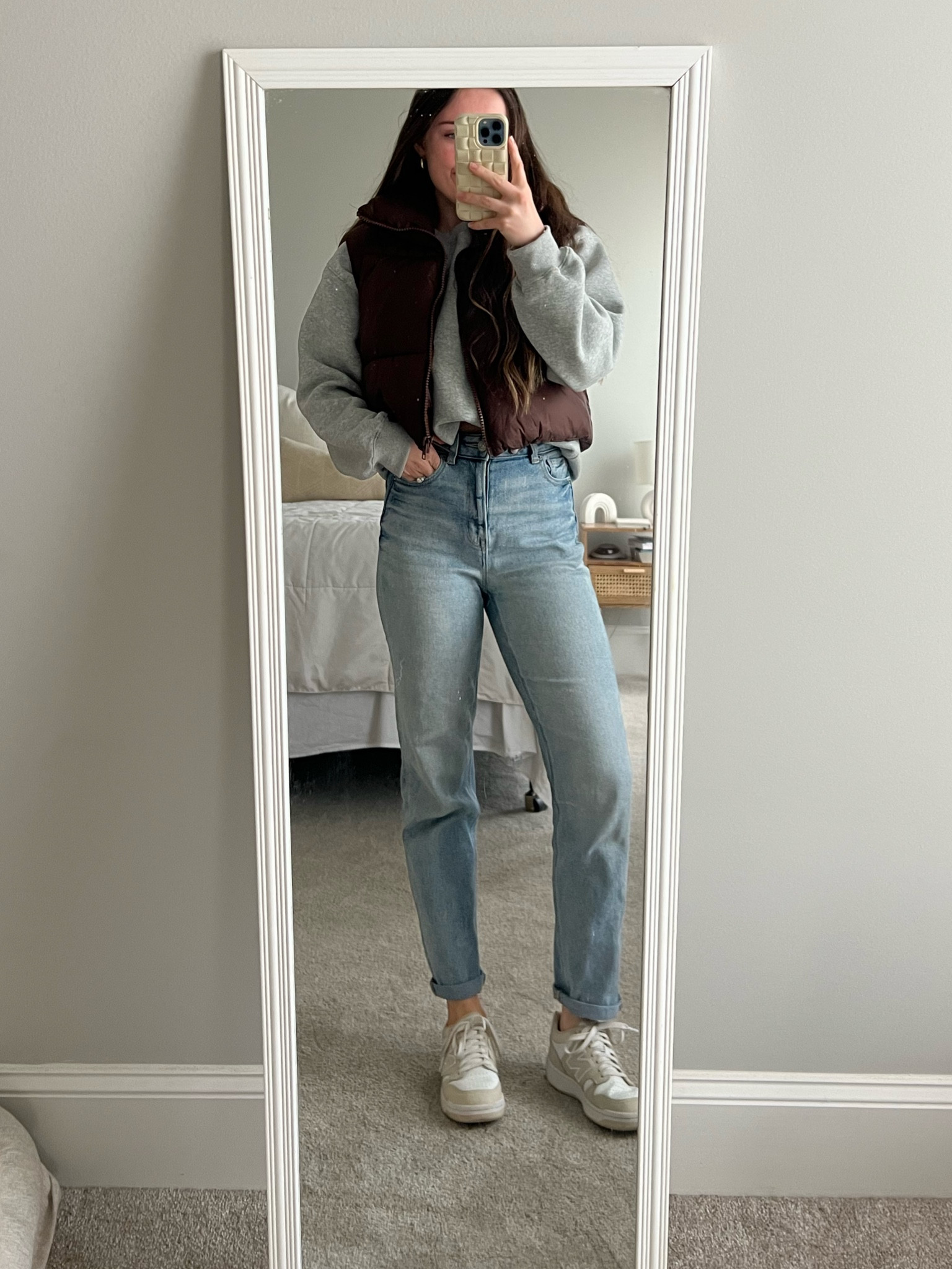 chilly ootd👟 wearing a S in the sweatshirt for an oversized fit!!

#LTKstyletip #LTKSeasonal #LTKshoecrush