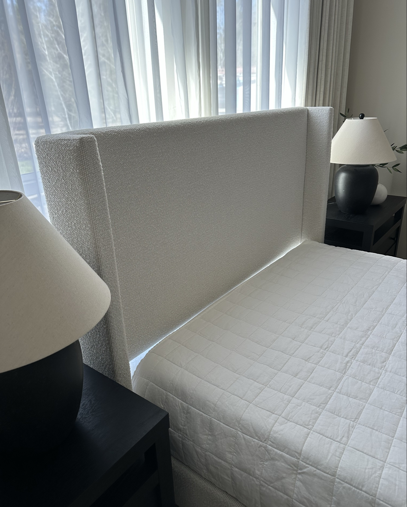 Affordable Wayfair boucle queen bed. Under $400! The fabric is cozy and soft. Pottery Barn look for less!

Queen beds, kind beds, bed frames, cozy bedroom, bedroom furniture, bedroom design, bedroom ideas 

#LTKSaleAlert #LTKHome