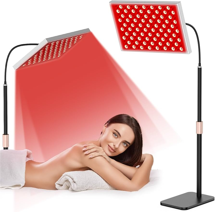 Red Light Therapy for Body, Infrared Light Therapy Panel with Stand, Red Light Therapy Lamp, 660n... | Amazon (US)