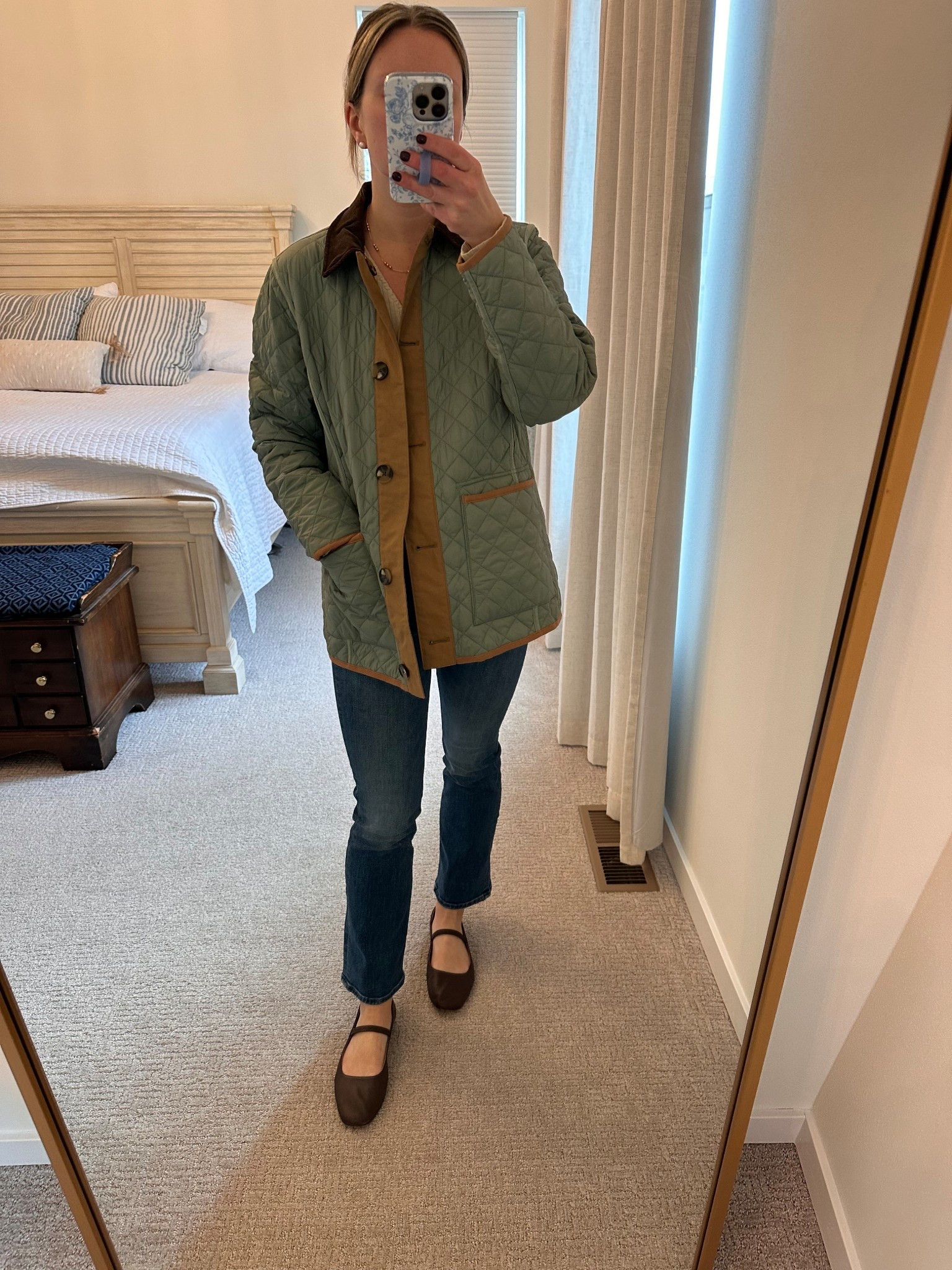 Jacket and flats on sale!!! 

#LTKHoliday #LTKCyberWeek #LTKSaleAlert