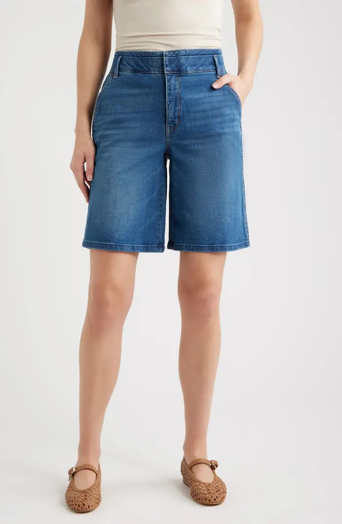 High Waist Relaxed Denim Shorts | Nordstrom