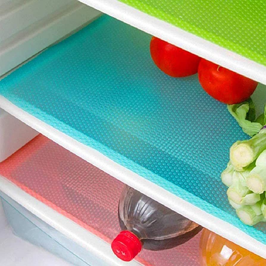 8 Pcs Refrigerator Liners, MayNest Washable Mats Covers Pads, Home Kitchen Gadgets Accessories Or... | Amazon (US)