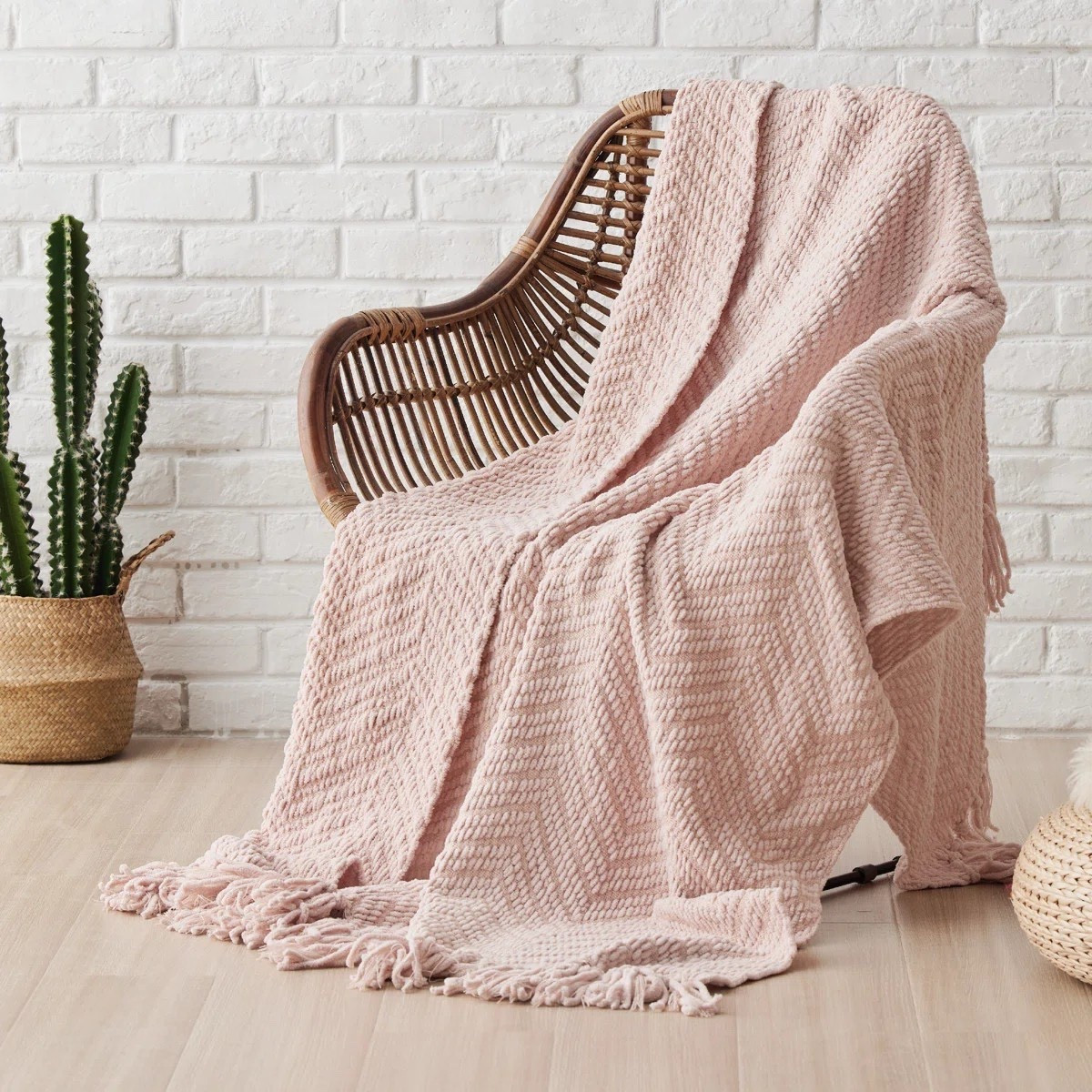 Drape this knit throw over your sofa or bed for an instantly cozy, styled look that feels warm and inviting. ON SALE and under $40. Pair this with a cozy storage bench or chair to complete the look.

Keywords: Throw blanket, chenille throw blanket, storage bench blanket, faux fur throw, upholstered storage bench, cozy storage bench, velvet storage bench, flip top storage bench, wicker storage bench

#LTKHome #LTKSeasonal #LTKSaleAlert