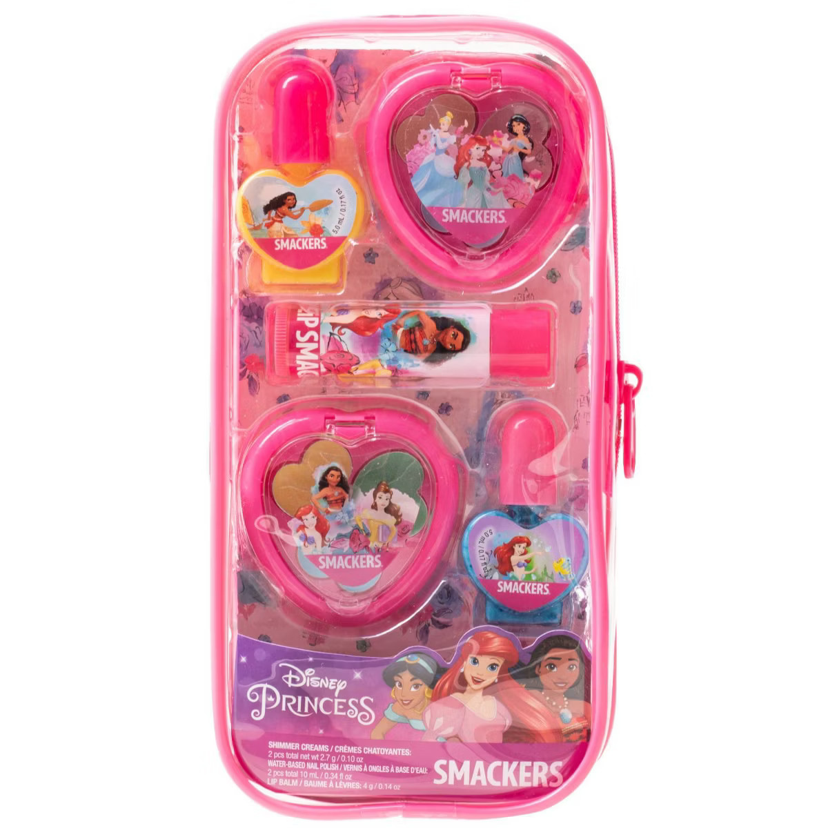 Lip Smacker Pouch Color Cosmetic Set - Princess - 5pc | Target