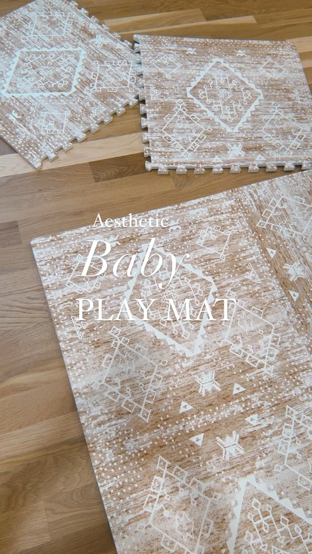 Love that it looks like a designer rug but is safe for baby to play 🫶🏽 Best baby play mat! 

#LTKhome #LTKbaby #LTKfamily