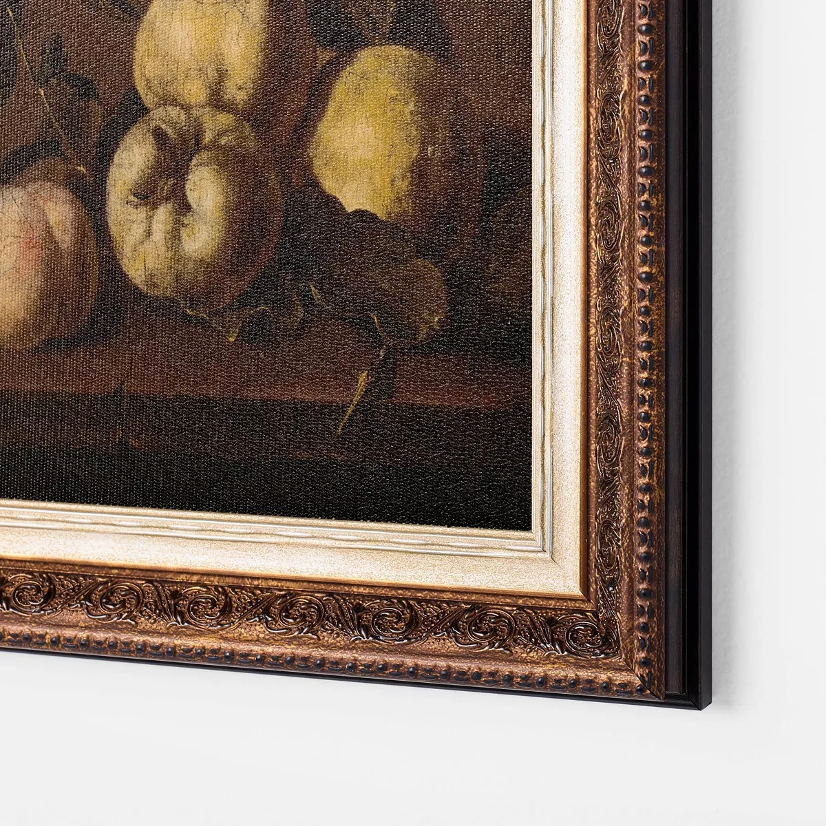 11"x14" Autumn Still Life Wall Art Gold - Threshold™ designed with Studio McGee | Target