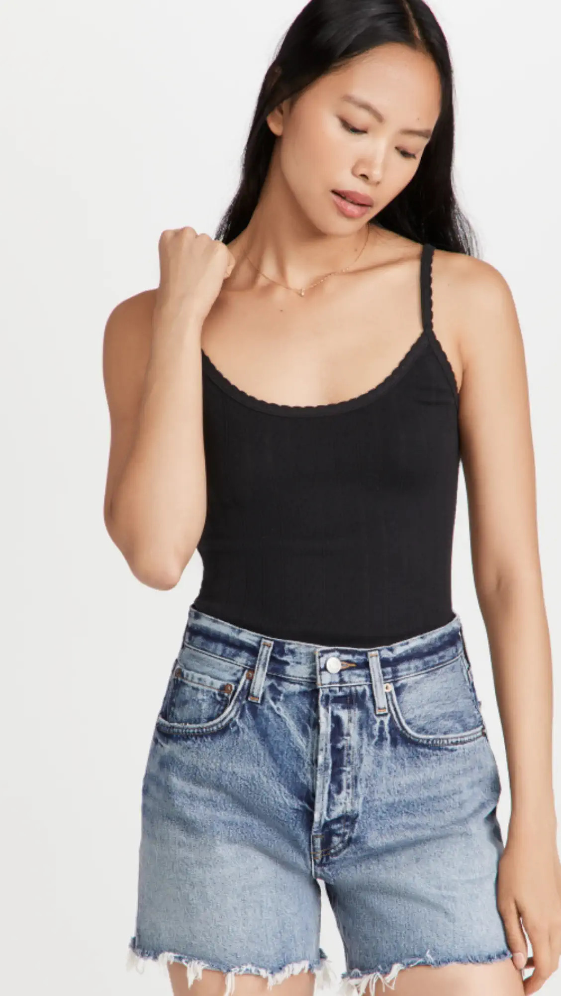 Leset Pointelle Classic Tank Top | Shopbop | Shopbop