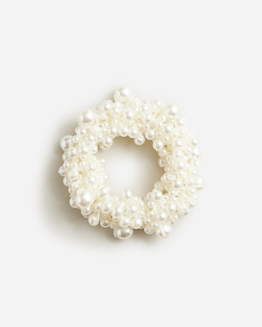 Pearl cluster scrunchie | J. Crew US