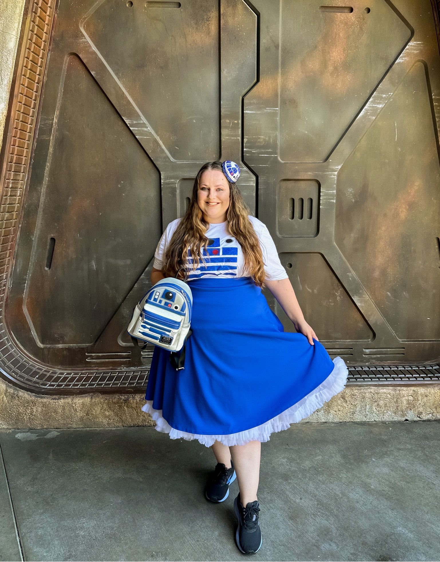 R2D2 at your service! 
✨
💙
Star Wars 
Star Wars style 
Disneybounding 
Plus size Disney 
Plus size Disney bound 

#LTKcurves #LTKfamily #LTKunder50