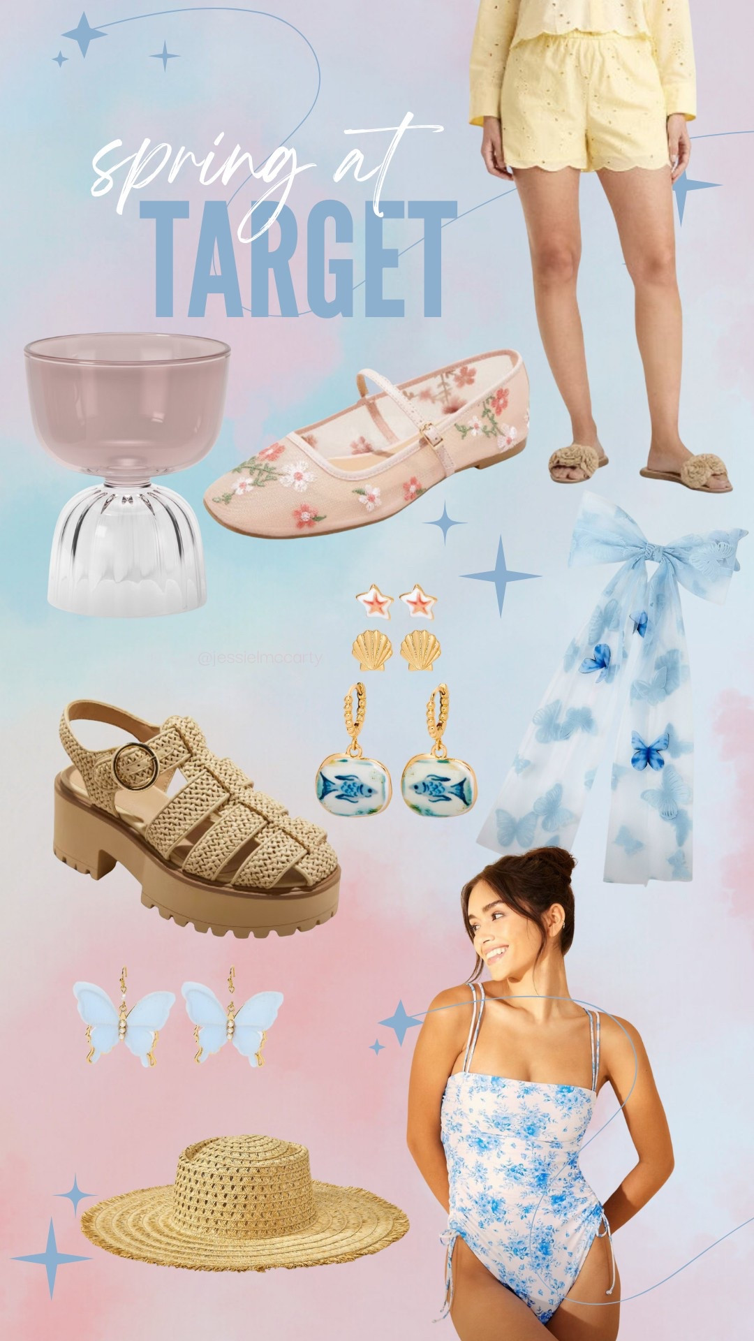 Babe wake up spring at Target is cute af 👀 I’m here for all the blues. Tons of discounts too!! 25% off sandals, clothing, accessories, and swim  

#LTKMidsize #LTKSpringSale #LTKSeasonal