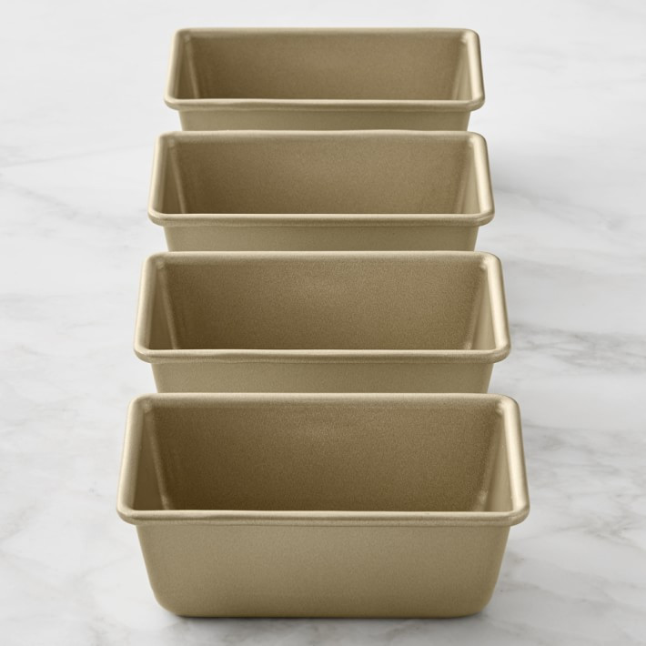 Williams Sonoma Goldtouch® Pro Nonstick Mini Loaf, Set of 4 | Williams-Sonoma