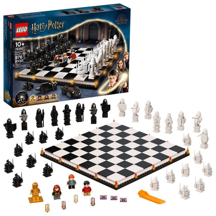 LEGO Harry Potter Hogwarts Wizard&#39;s Chess 76392 Building Kit | Target