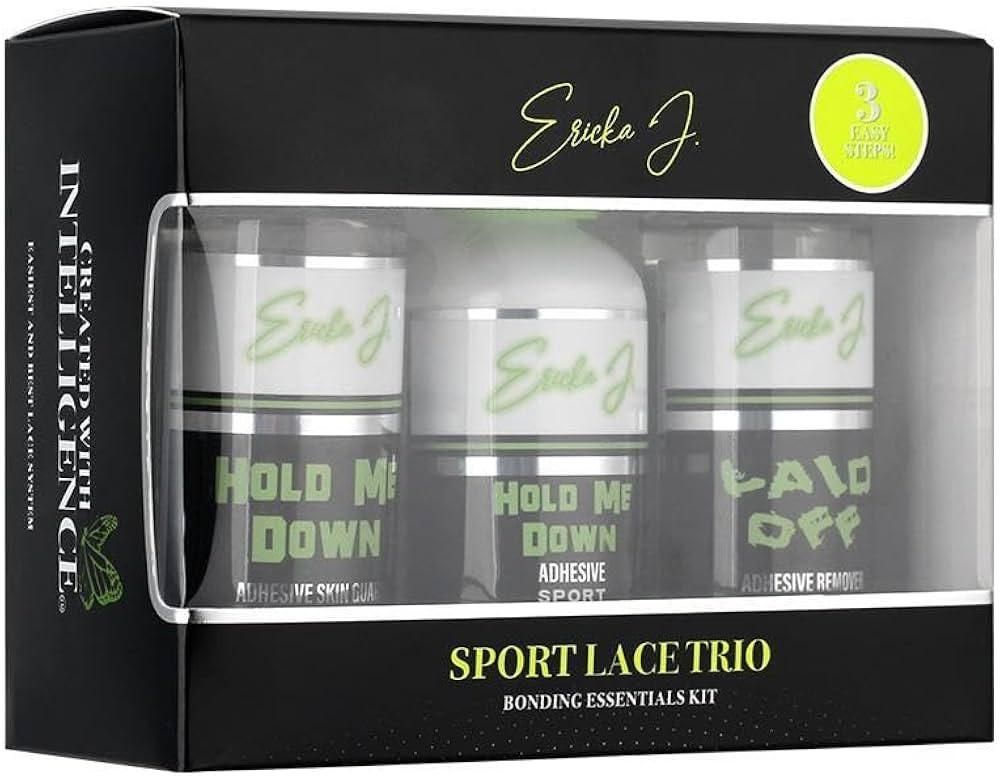 Ericka J. Lace Application System Trio Kit – Skin Guard, Hold Me Down Adhesive & Laid Off Adhes... | Amazon (US)