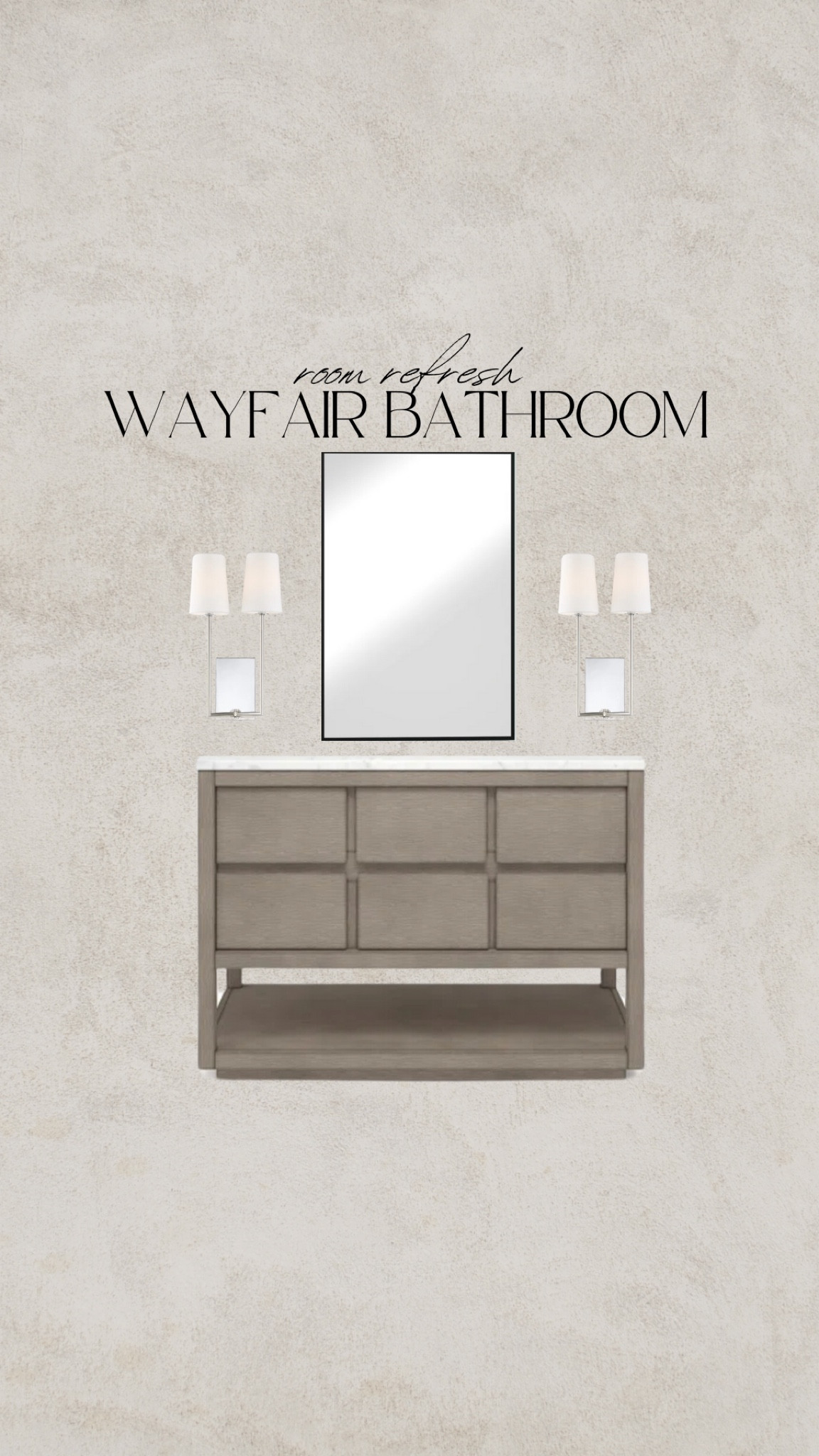 Wayfair bathroom refresh! Wood vanity, traditional bathroom, modern bathroom

#LTKhome #LTKsalealert #LTKSeasonal