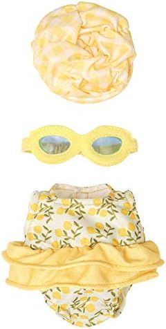 Manhattan Toy Wee Baby Stella Fun in The Sun 3 Piece Baby Doll Swimming Outfit for 12" Dolls | Amazon (US)