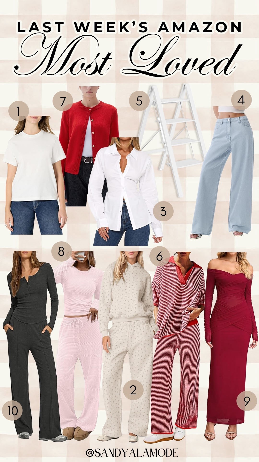 Last week’s Amazon best sellers. Amazon finds. Amazon fashion. Amazon essentials. Amazon most loved. Amazon spring matching set. Amazon athleisure set. Amazon chic cardigan. Amazon basic tee. Amazon denim  

#LTKgrwm #LTKootd #LTKSeasonal