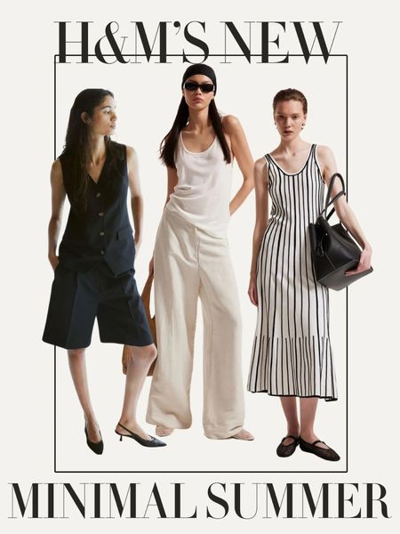 Some gorgeous new minimal pieces from H&M’s new collection. These all look way more expensive than their price tag ⚜️⚜️
Classic styles | Summer capsule wardrobe | Quiet luxury | Linen suit | Cream linen trousers outfit | Dresses summer 

#LTKworkwear #LTKpartywear #LTKsummer