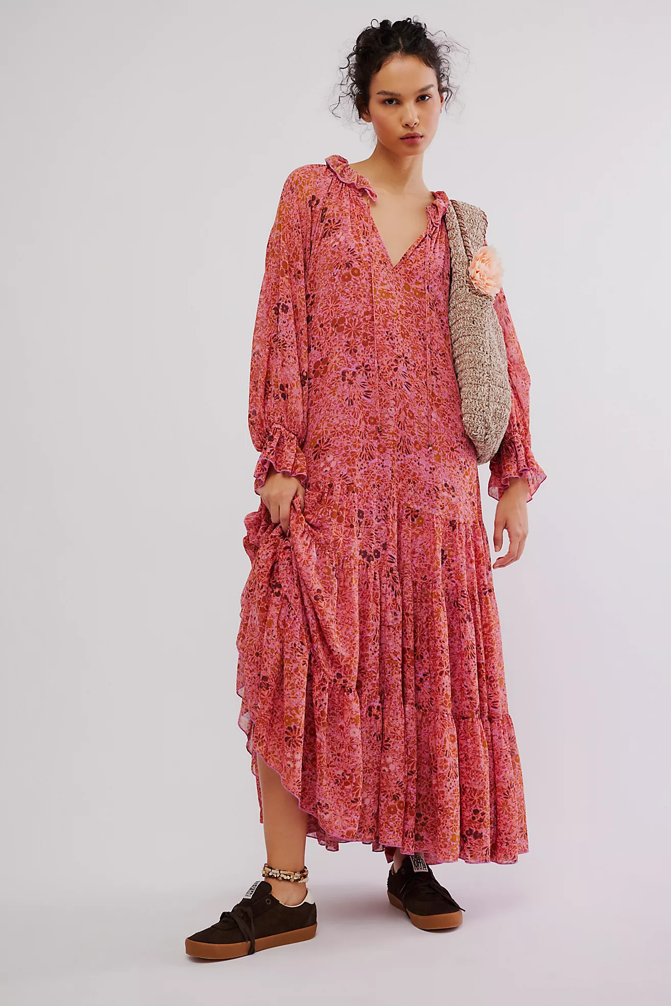 Feeling Groovy Maxi Dress | Free People (Global - UK&FR Excluded)