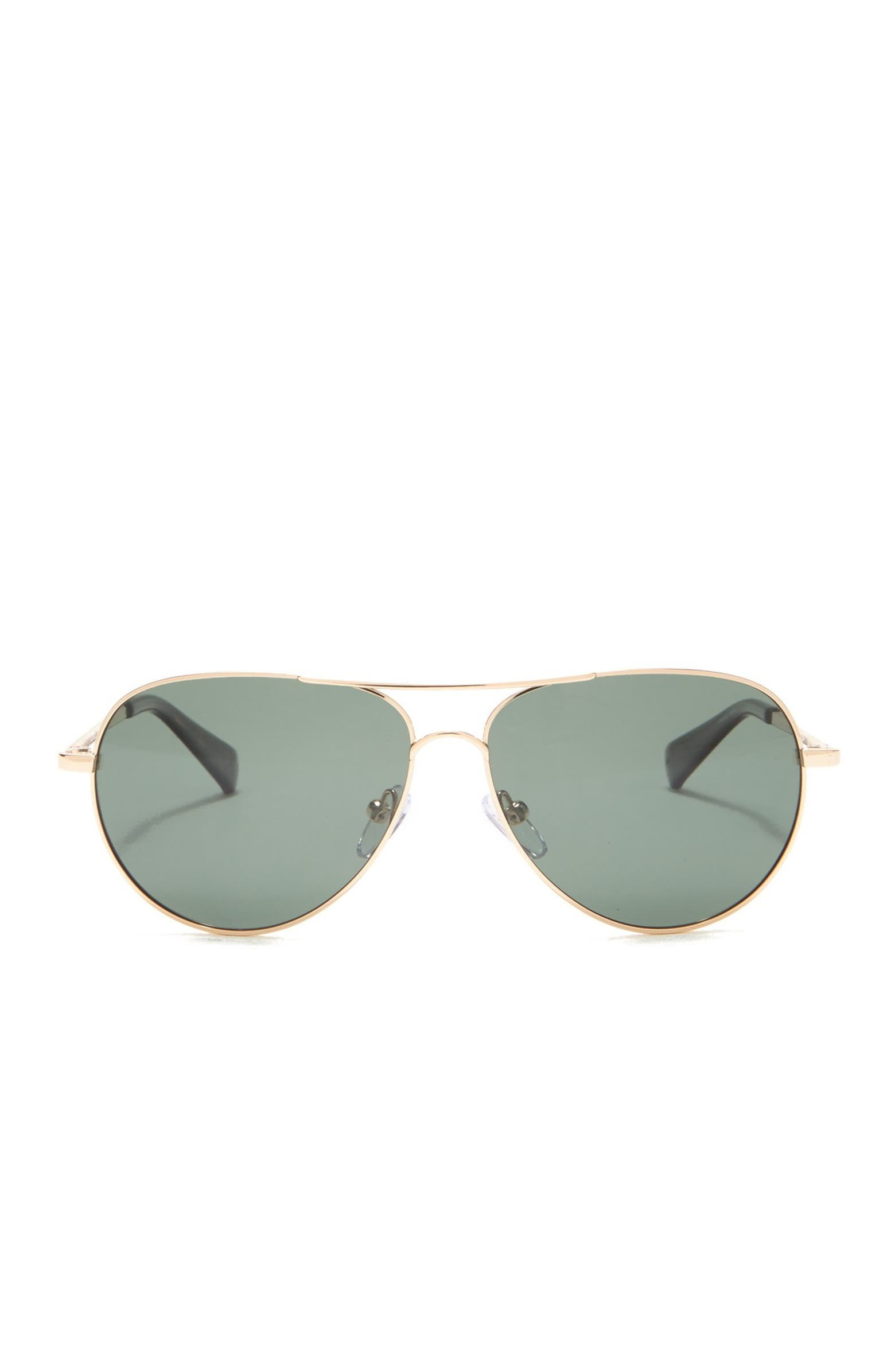 Polarized 56mm Small Aviator Sunglasses | Nordstrom Rack