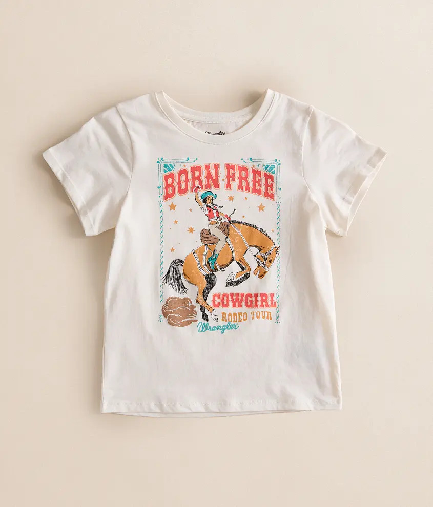 Girls - Born Free Cowgirl T-Shirt | Buckle