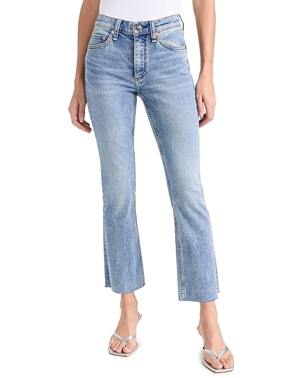 rag & bone Women's Peyton Mid Rise Bootcut Jeans | Amazon (US)