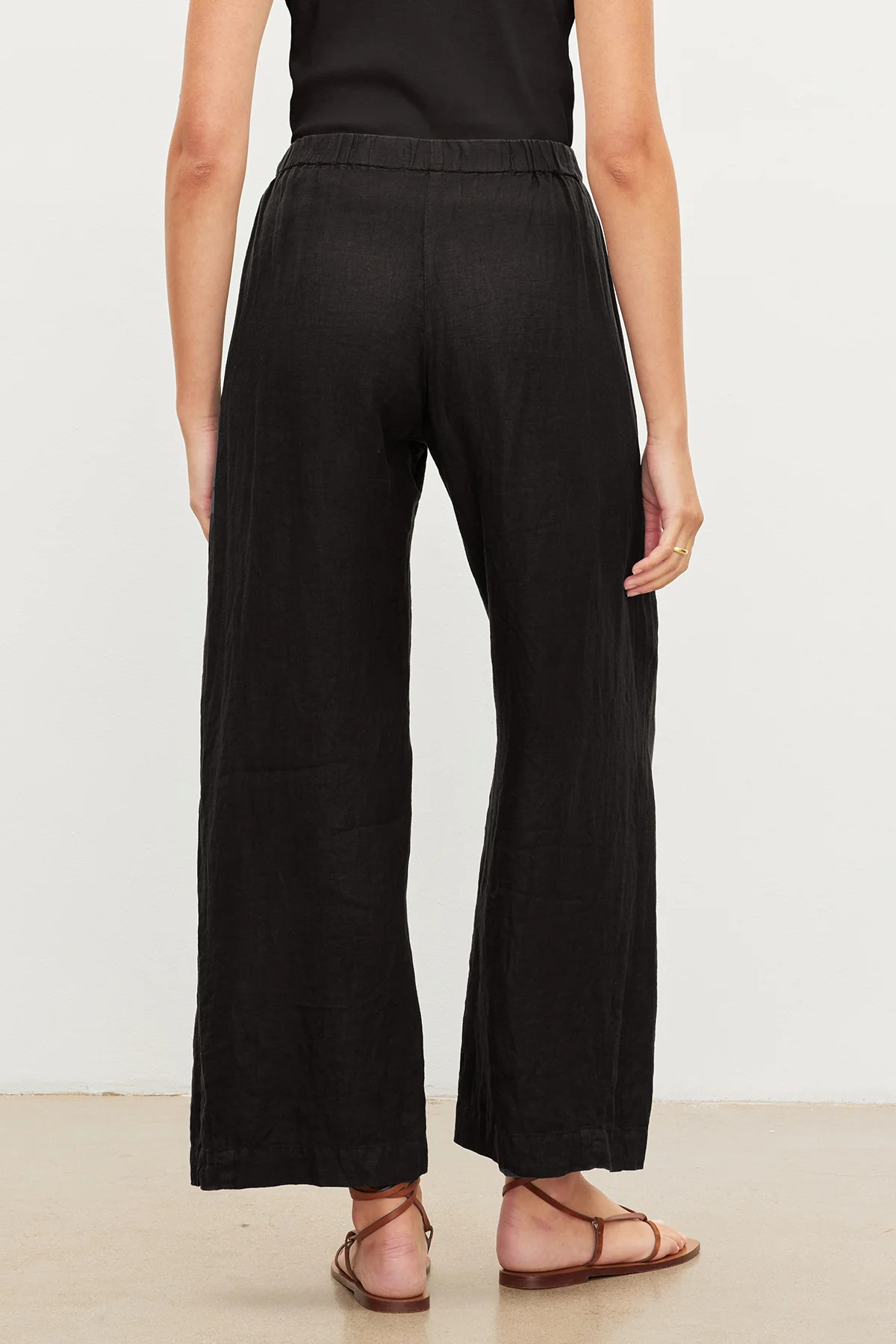 LOLA LINEN STRAIGHT LEG PANT | Velvet by Graham & Spencer