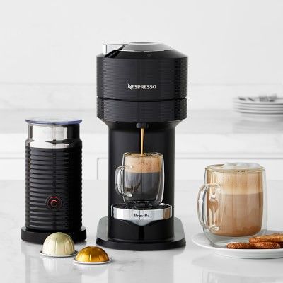 Nespresso Vertuo Next Premium Espresso Machine by Breville with Aeroccino | Williams Sonoma | Williams-Sonoma