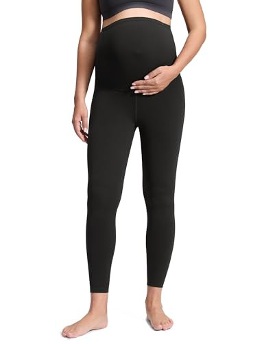 CRZ YOGA Butterluxe Maternity Leggings 25" - Over The Belly Buttery Soft Workout Activewear Yoga ... | Amazon (US)