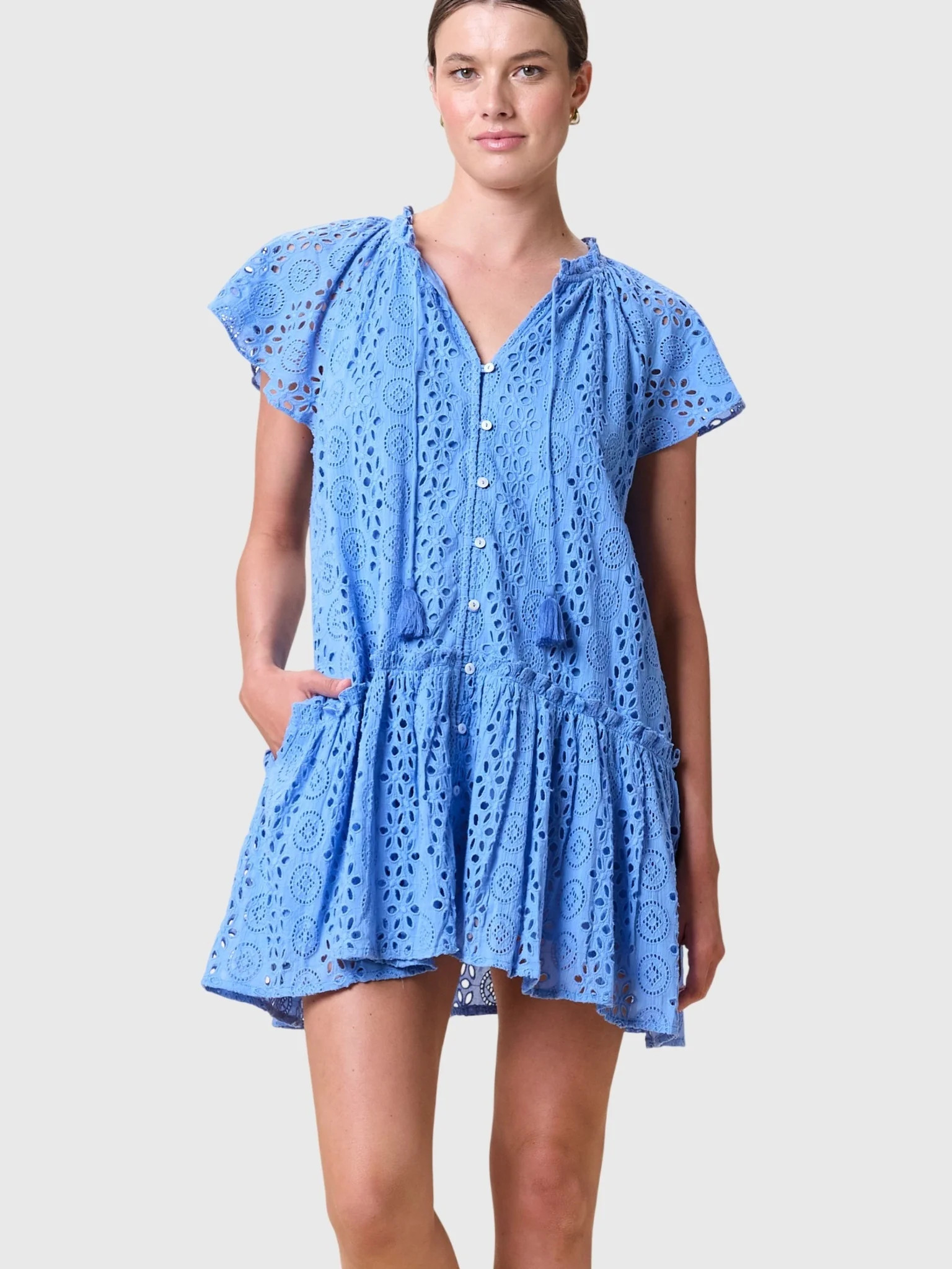 Cleobella Women's Lydia Mini Dress | Saint Bernard