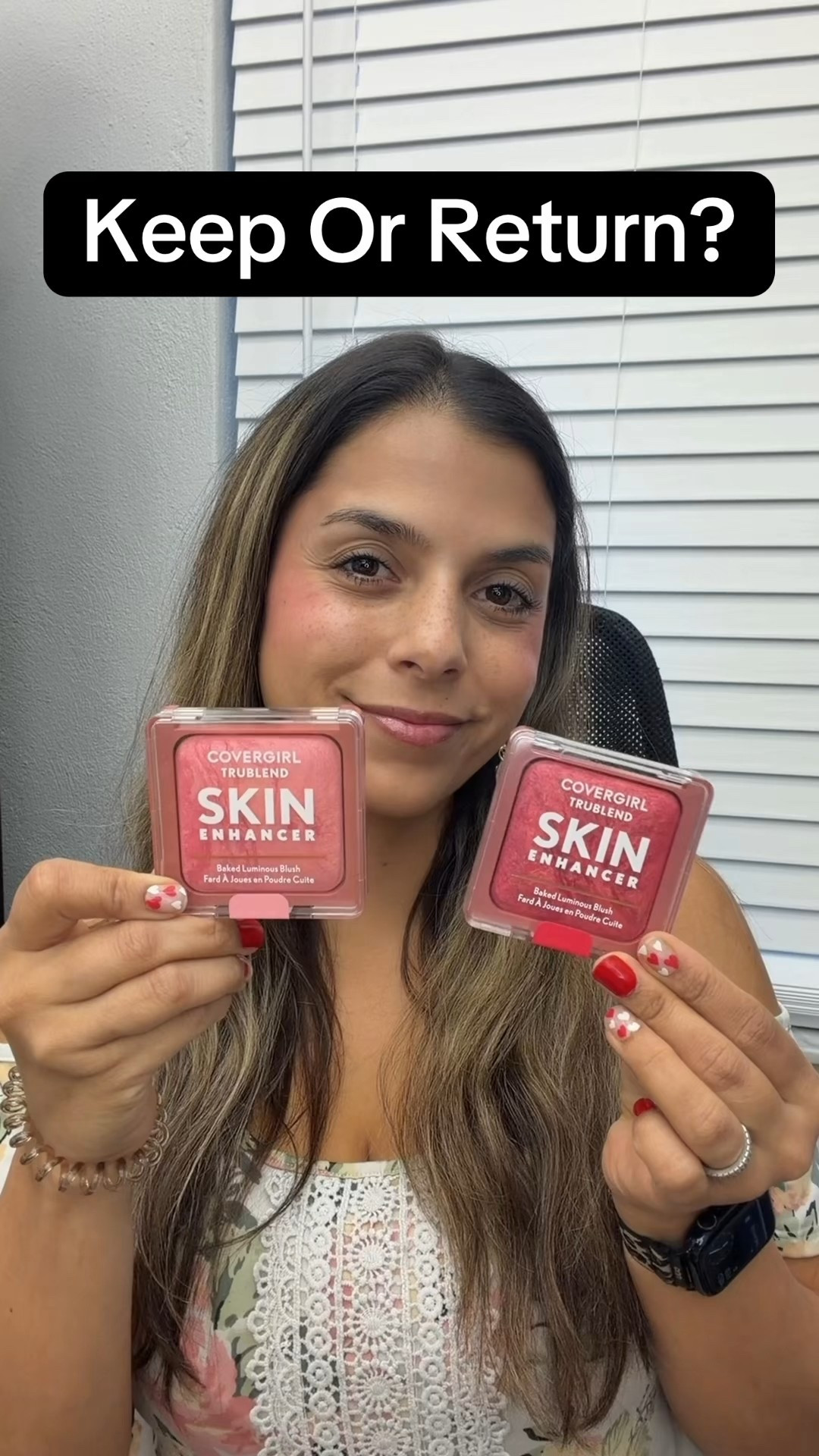 Keep or Return? Covergirls Skin Enhancer Baked Luminous Blush. Shades 420 Strawberry Drizzle and 400 Please Please Pink  

#LTKValentine #LTKmorningroutine #LTKselfcare