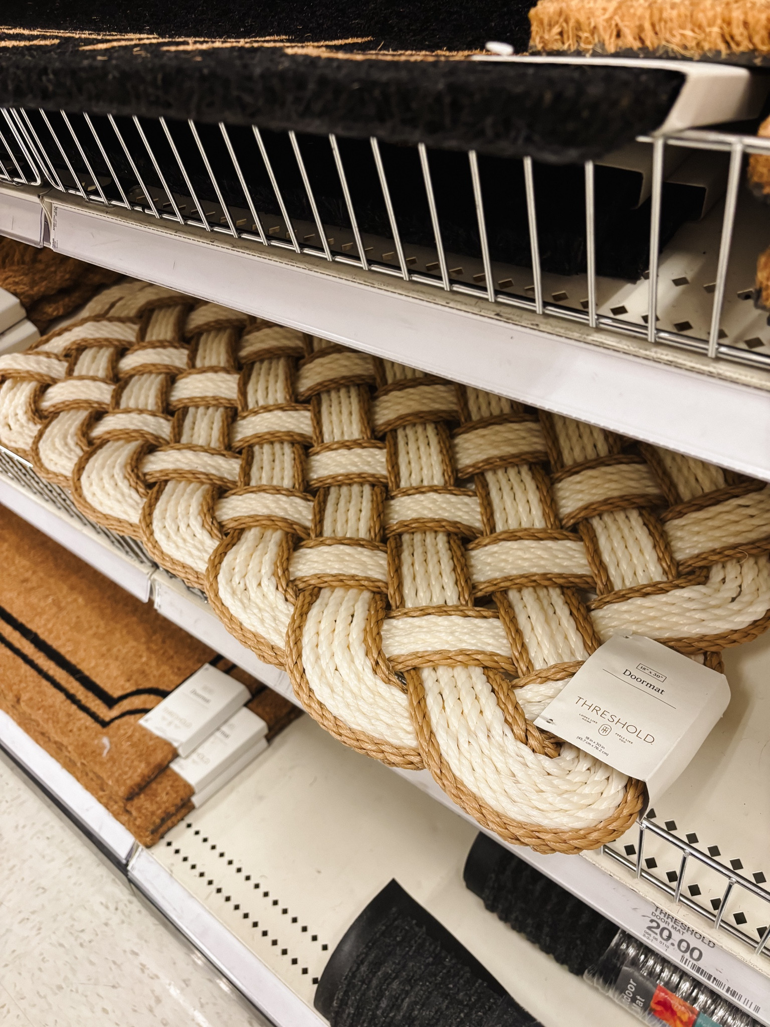 Rope knot doormat - fall porch decor at target 

#LTKSeasonal #LTKStyleTip #LTKHome