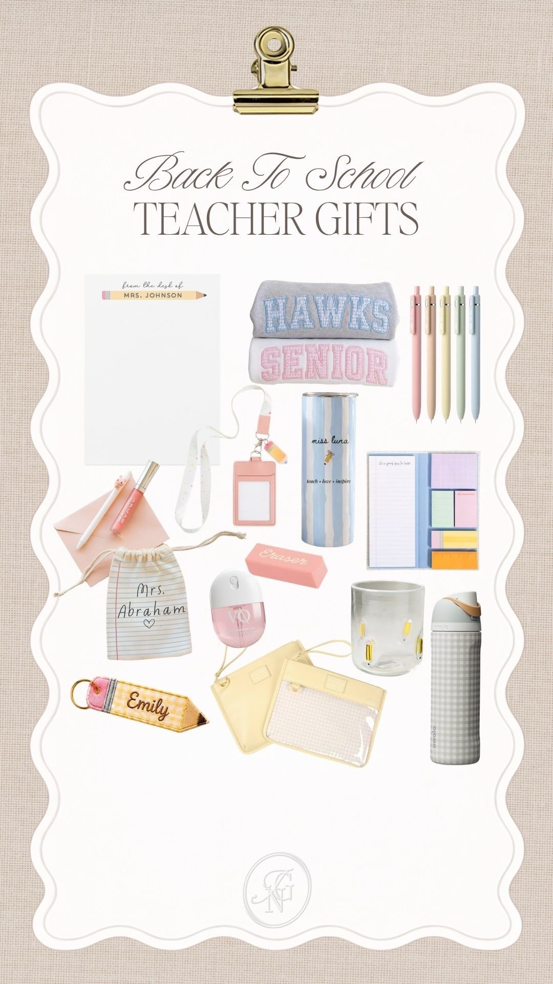 Cute, thoughtful and affordable teacher gifts to make the first days back at school feel a little more special. ✏️

#teachergifts #backtoschool #teachergiftideas #etsyfinds #amazonfinds #targetfinds #affordablefinds #teacherfavorites #classroomessentials #giftideas #teachersupplies

#LTKU