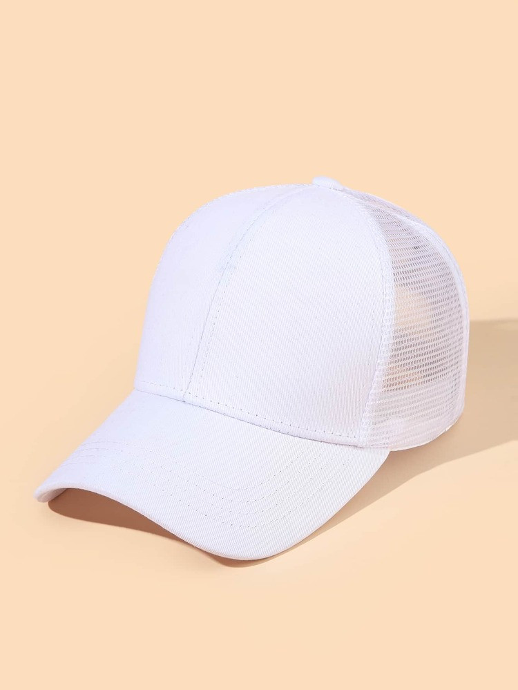 Contrast Mesh Baseball Cap | SHEIN