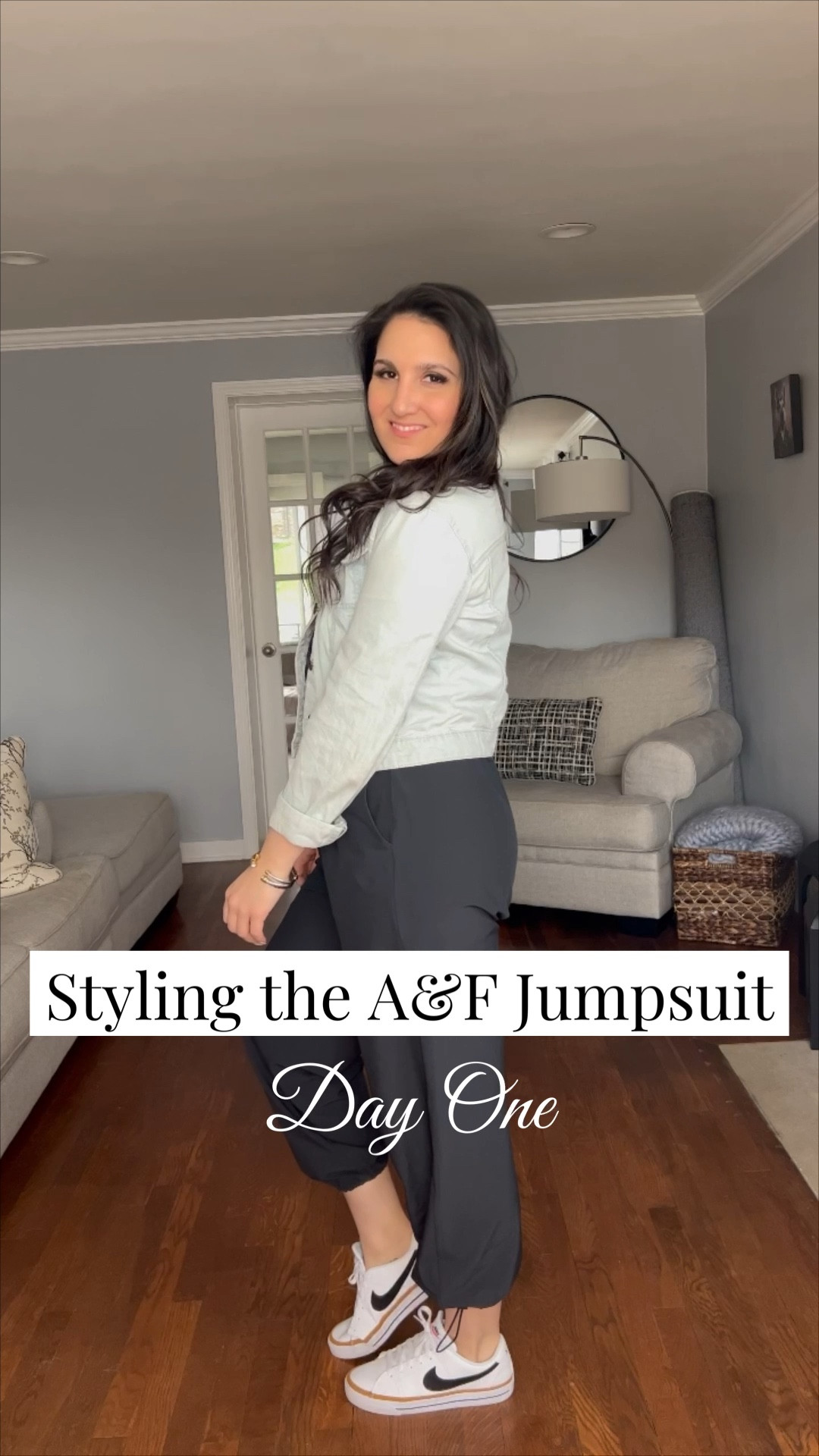 Obsessed with this fit so much that I bought it in green too 😍 this is the perfect effortless summer look 

Wearing a L here so it was baggier. I bought the green in a M. This comes in different lengths too. I’m 5’8” and  bought a tall and a regular. The bottoms have elastic to make them cropped so you could get away with either depending on your height 

#LTKstyletip #LTKFind #LTKunder50