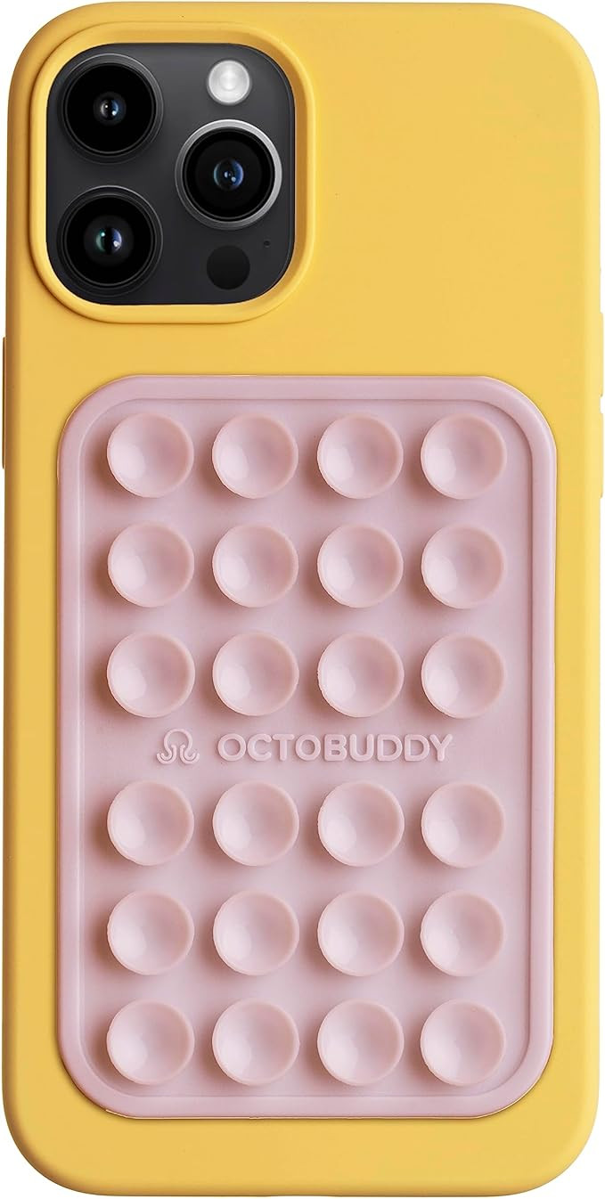 || OCTOBUDDY MAX || Silicone Suction Phone Case Adhesive Mount || Compatible with iPhone and Andr... | Amazon (US)